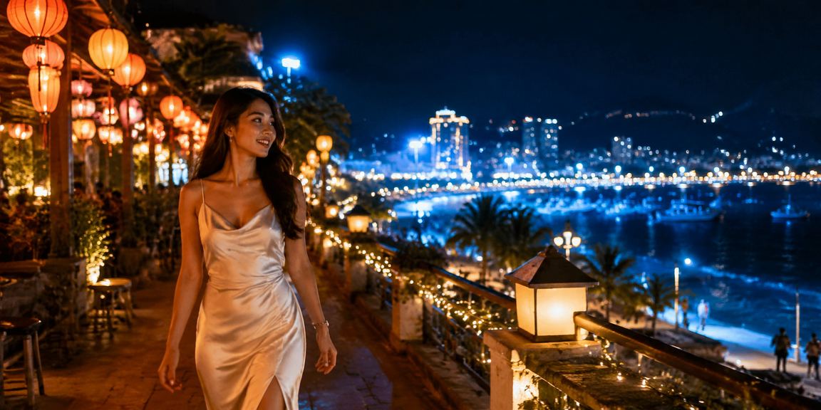 Người chơi trải nghiệm casino tại chợ đêm Quy Nhơn